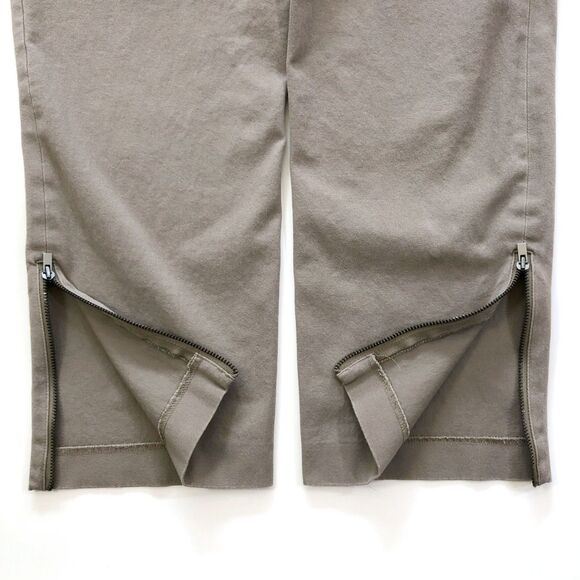 Eddie Bauer Blakeley Ankle Zip Pants Sz 14 Brown - Picture 10 of 10